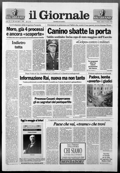 Il giornale : quotidiano del mattino